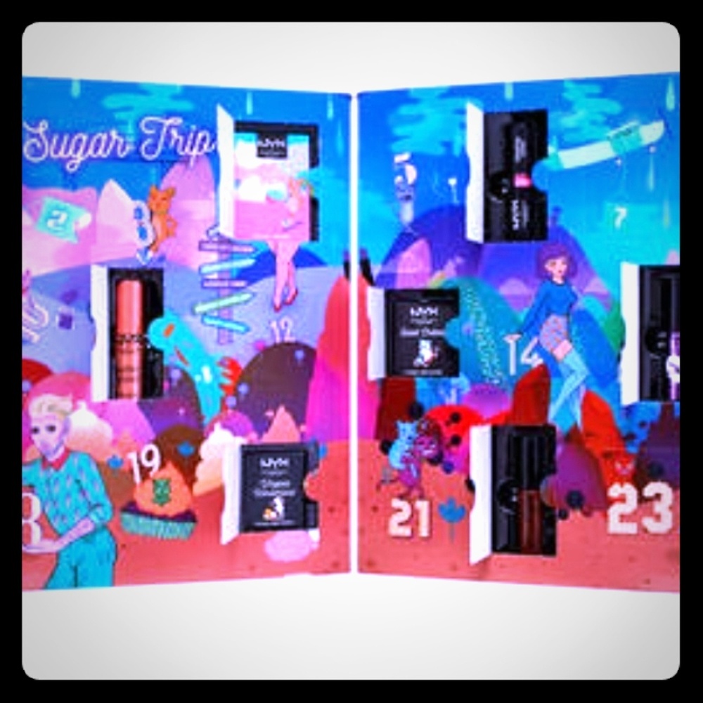 NEW NYX Sugar trip 24 PC beauty makeup calendar